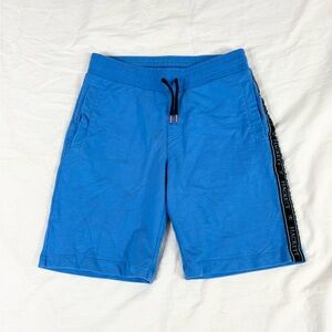 VTG Hackett London Boys Blue Athletic Cotton Shorts Size 11-12 Years